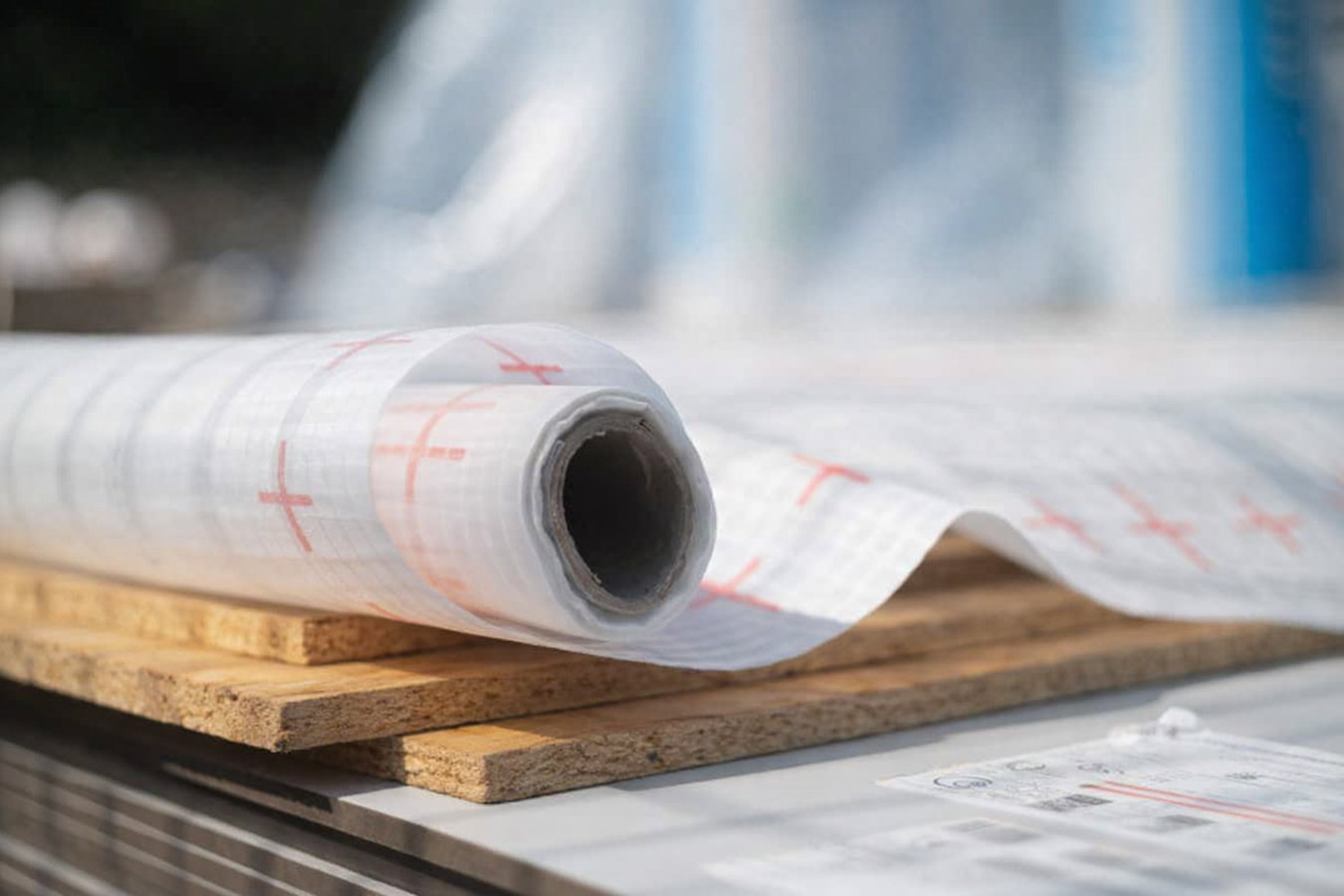 Vapor barrier installation